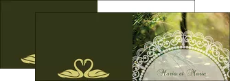 modele en ligne depliant 2 volets  4 pages  nature eau paisible MLGI35330