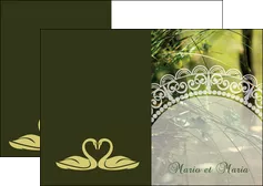 personnaliser maquette depliant 2 volets  4 pages  nature eau paisible MLGI35334