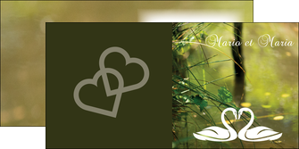 creation graphique en ligne depliant 2 volets  4 pages  plante verte nature MLGI35528
