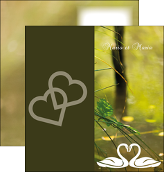 personnaliser modele de depliant 2 volets  4 pages  plante verte nature MLGI35530