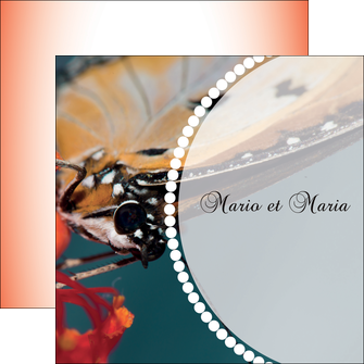 personnaliser maquette flyers papillon insecte nature MLGI35736