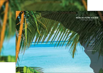 imprimer affiche mer plage nature MLGI36066