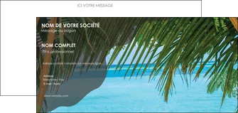 exemple carte de correspondance mer plage nature MLGI36070