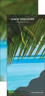 faire flyers mer plage nature MLGI36078