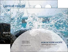 faire carte de visite eau flot mer MLGI36420
