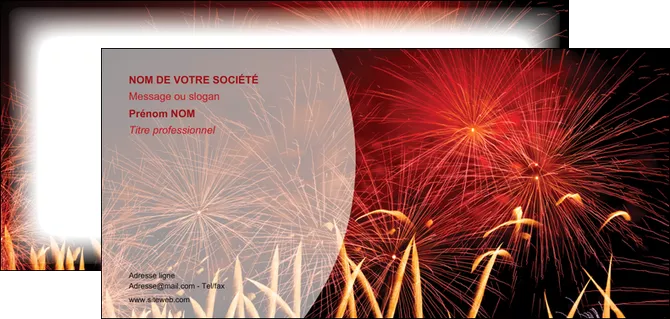 creation graphique en ligne carte de correspondance 14 juillet feux dartifice artificier MIFLU36634
