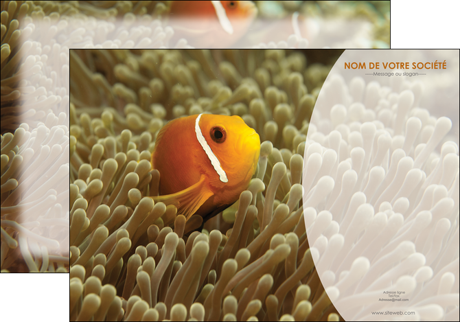 faire modele a imprimer affiche paysage belle photo nemo poisson MIFCH36854