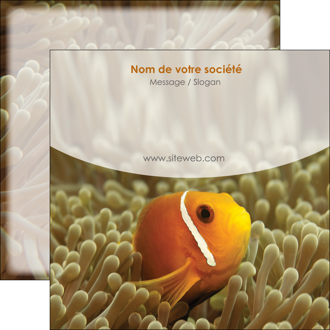 modele en ligne flyers paysage belle photo nemo poisson MIDCH36880