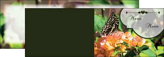 realiser depliant 2 volets  4 pages  jardin nature feuilles MLGI37344