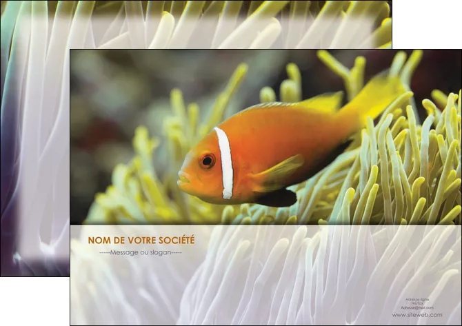 personnaliser modele de flyers animal originale belle photo idee MLGI37478