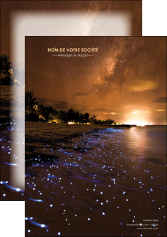 imprimer affiche tourisme  plage bord de mer couche de soleil MLIP39216