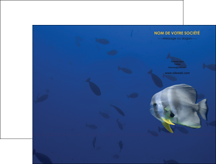 faire modele a imprimer pochette a rabat animal poisson poissonnier poissonnerie MLGI39764