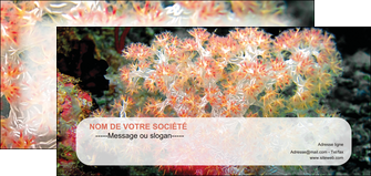 maquette en ligne a personnaliser flyers fleurs fleurs sous marine herbier MLGI39984