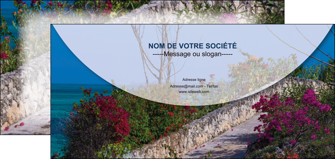 personnaliser modele de flyers fleuriste et jardinage allee des fleurs rue des fleurs fond MLGI40076