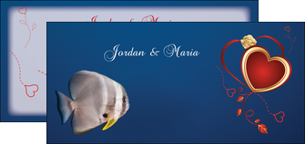 imprimer flyers poisson sous  mer nature MLGI40328