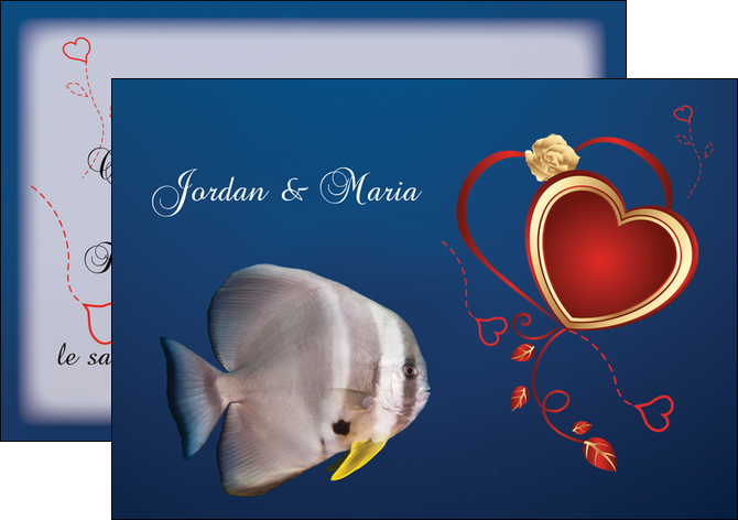 modele flyers poisson sous  mer nature MLGI40330