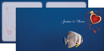 maquette en ligne a personnaliser depliant 2 volets  4 pages  poisson sous  mer nature MLGI40332