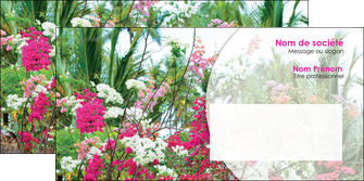 modele enveloppe fleuriste et jardinage fleurs plantes nature MLGI40448