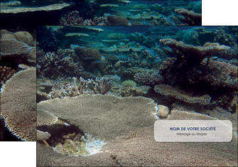 modele en ligne pochette a rabat plongee  massif de corail mer nature MIF40650