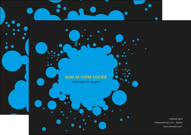 creation graphique en ligne flyers abstrait art artistique MLGI41526