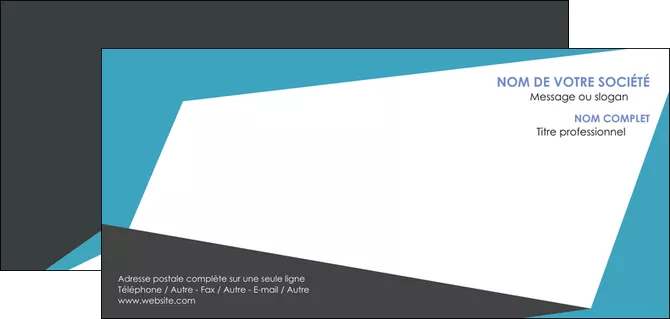 imprimer carte de correspondance abstrait design texture MIFLU41582