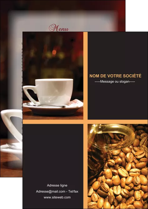 creation graphique en ligne flyers bar et cafe et pub bar cafe pub MLGI41808