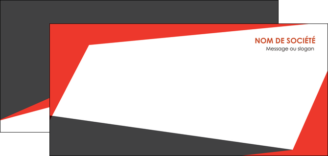 modele flyers rouge noir moderne MLGI41850