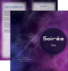 modele depliant 2 volets  4 pages  texture contexture structure MIFCH42044