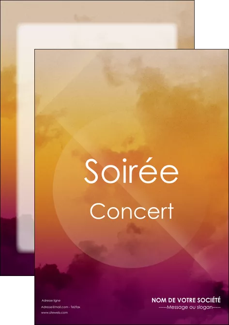 creer modele en ligne affiche lune ciel beaute MIFCH42524