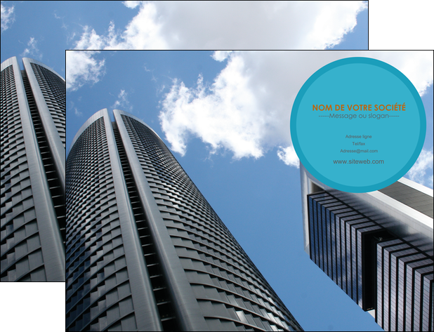modele en ligne pochette a rabat agence immobiliere immeuble gratte ciel immobilier MIFCH42538