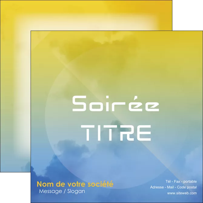 faire flyers soiree concert show MLIGLU42660