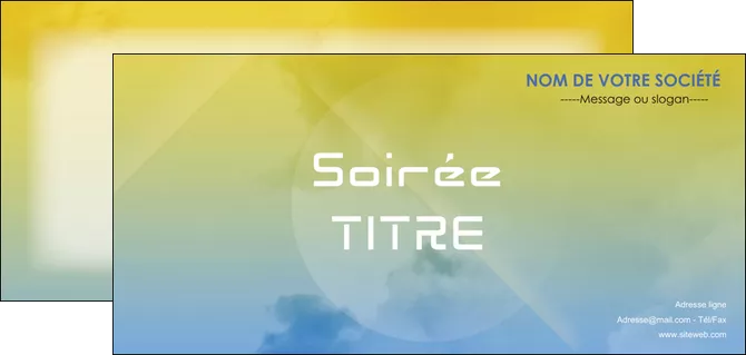 realiser flyers soiree concert show MIFBE42668