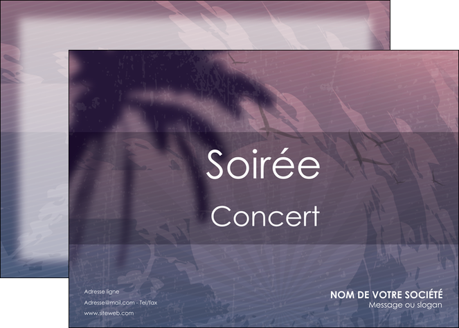 faire affiche soiree concert show MIDCH42750