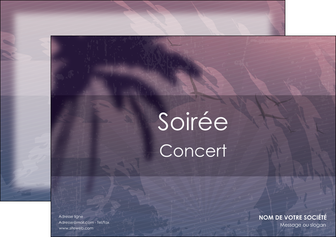 modele affiche soiree concert show MMIF42762