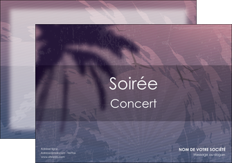 modele affiche soiree concert show MIDCH42762