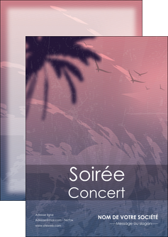 personnaliser maquette flyers soiree concert show MIFBE42772