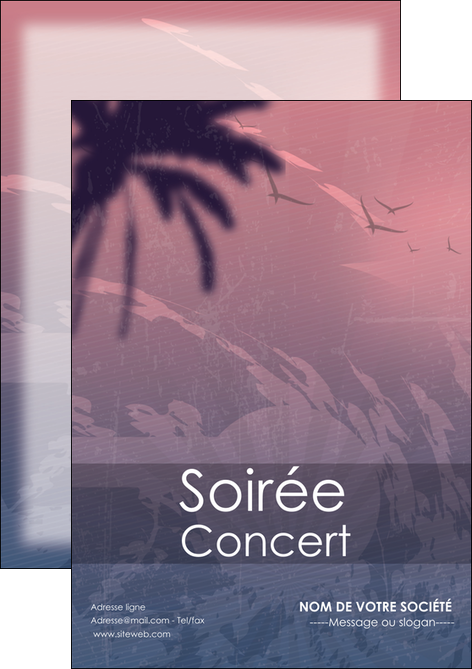 creation graphique en ligne flyers soiree concert show MIFBE42774