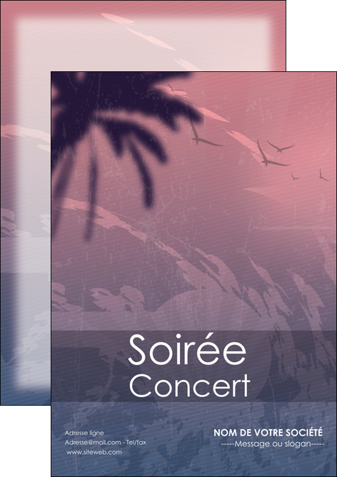 creation graphique en ligne flyers soiree concert show MLIG42774