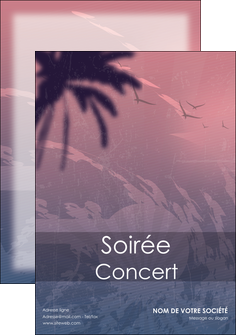 cree affiche soiree concert show MIDCH42778