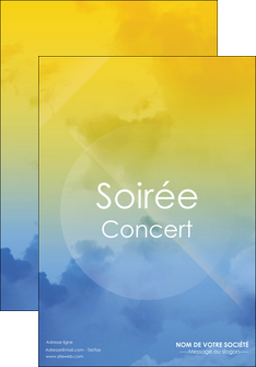 creation graphique en ligne affiche soiree concert show MIFBE42800
