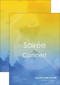 creation graphique en ligne flyers soiree concert show MIF42802