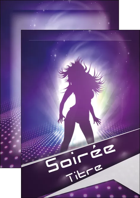 impression affiche loisirs soiree ambiance jeune MLGI43302