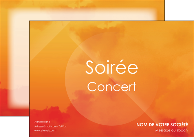 modele en ligne affiche soiree evenement evenementiel MIFCH43470