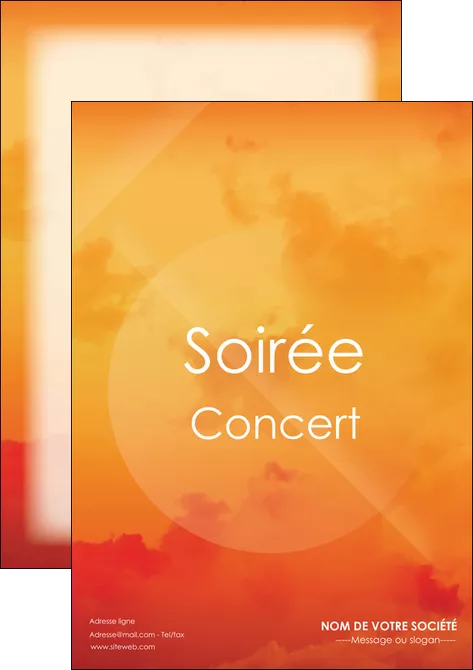 exemple affiche soiree evenement evenementiel MLIGLU43474