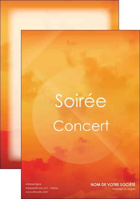 personnaliser maquette affiche soiree evenement evenementiel MIFBE43484