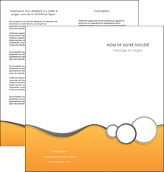 exemple depliant 2 volets  4 pages  texture structure design MIDBE43892