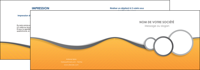 personnaliser modele de depliant 2 volets  4 pages  texture structure design MID43904