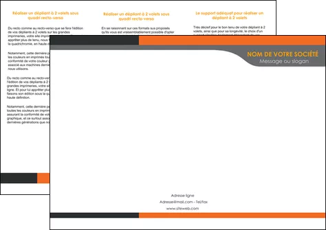 imprimerie depliant 3 volets  6 pages  texture structure courbes MLGI43994