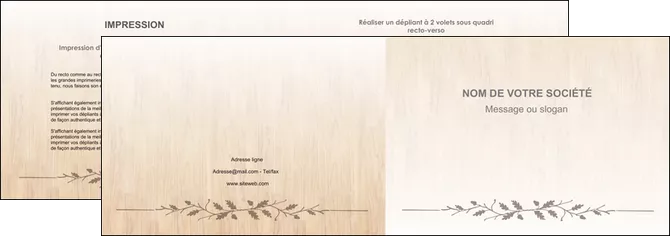 creation graphique en ligne depliant 2 volets  4 pages  texture contexture structure MLGI44190