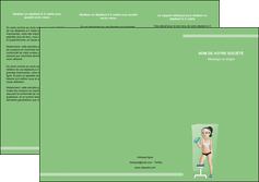 personnaliser maquette depliant 3 volets  6 pages  sport sport sportive salle de sport MIFCH45196